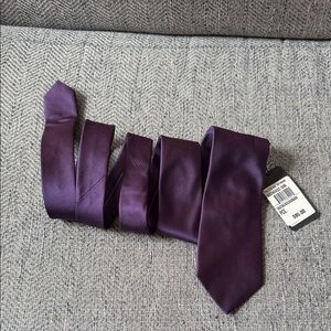 Hugo Boss Men’s Dark Purple Tie